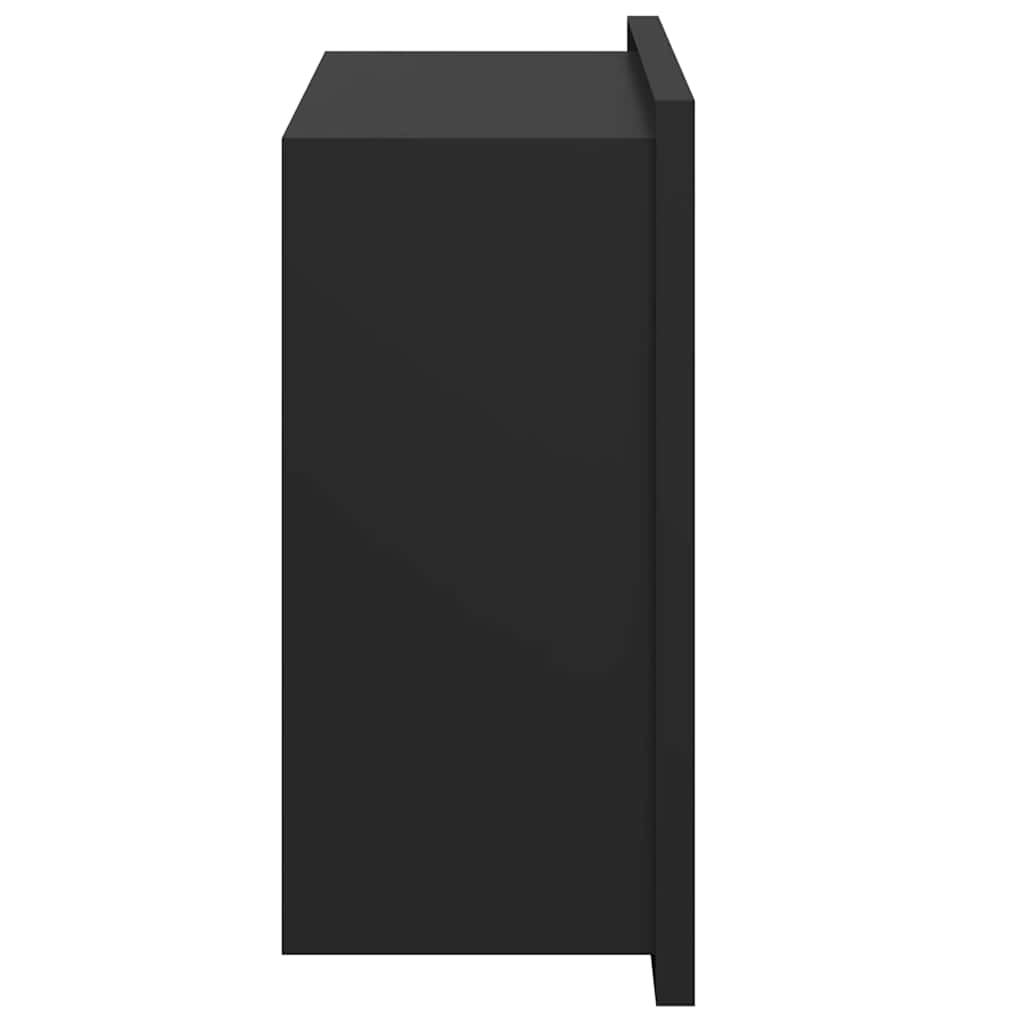 Zuhany Niche Fekete 30 x 20 x 9,5 cm Rozsdamentes Acél