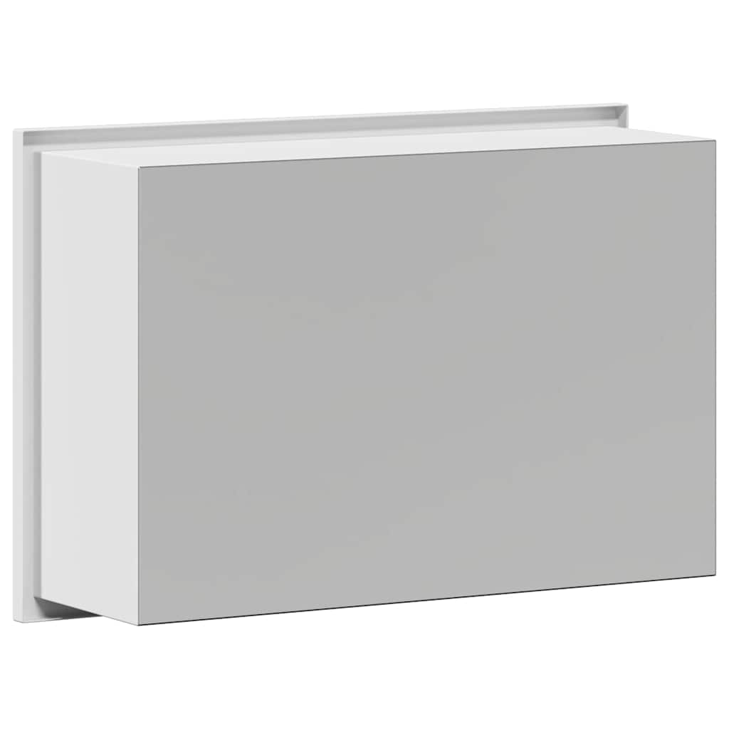 Zuhany Niche Fehér 30 x 20 x 9,5 cm Rozsdamentes Acél