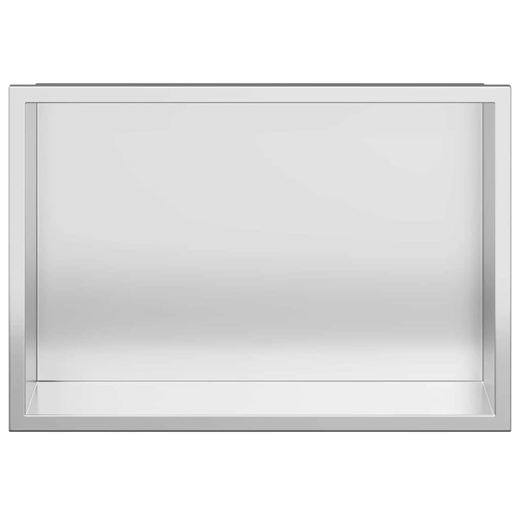 Zuhany Niche Ezüst 30 x 20 x 9,5 cm Rozsdamentes Acél