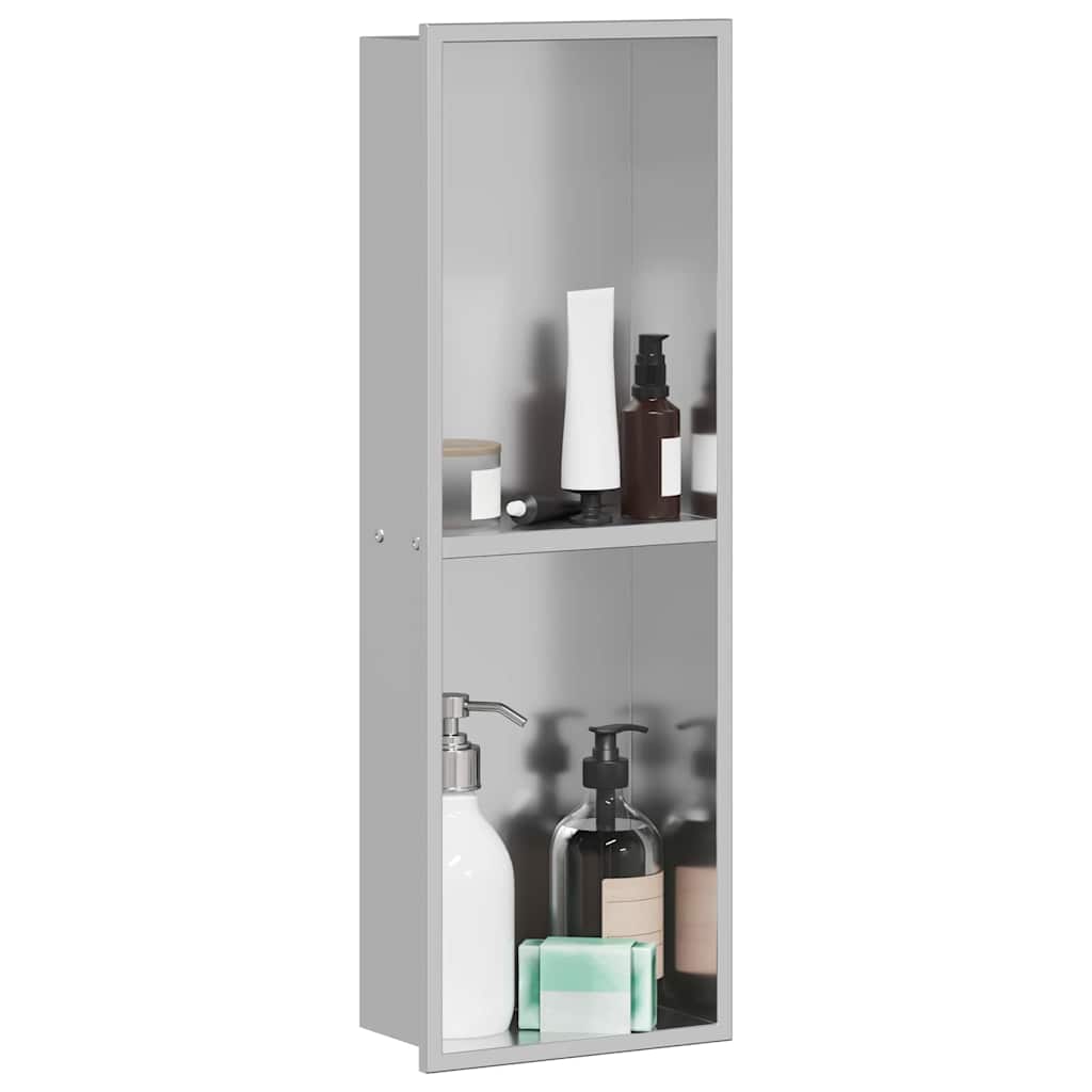 Zuhany Niche Ezüst 60 x 20 x 9,5 cm Rozsdamentes Acél