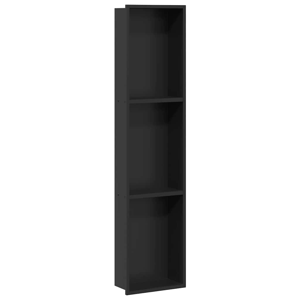 Zuhany Niche Fekete 90 x 20 x 9,5 cm Rozsdamentes Acél