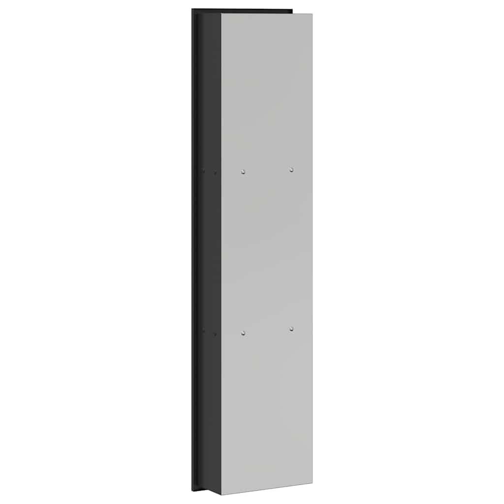 Zuhany Niche Fekete 90 x 20 x 9,5 cm Rozsdamentes Acél