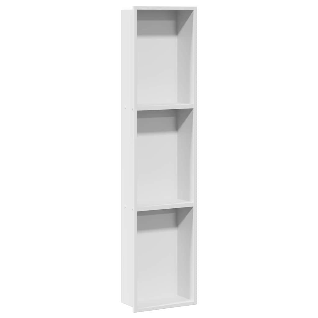 Zuhany Niche Fehér 90 x 20 x 9,5 cm Rozsdamentes Acél