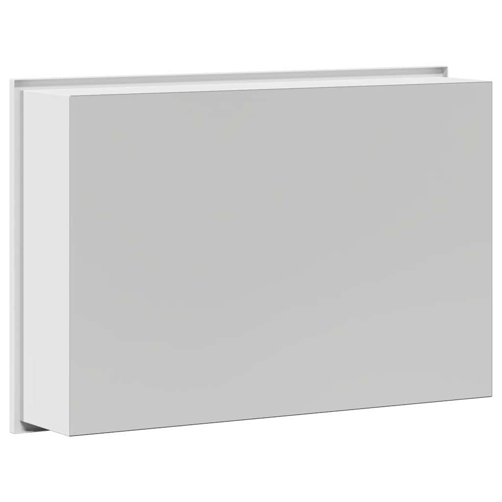 Zuhany Niche Fehér 45 x 30 x 9,5 cm Rozsdamentes acél