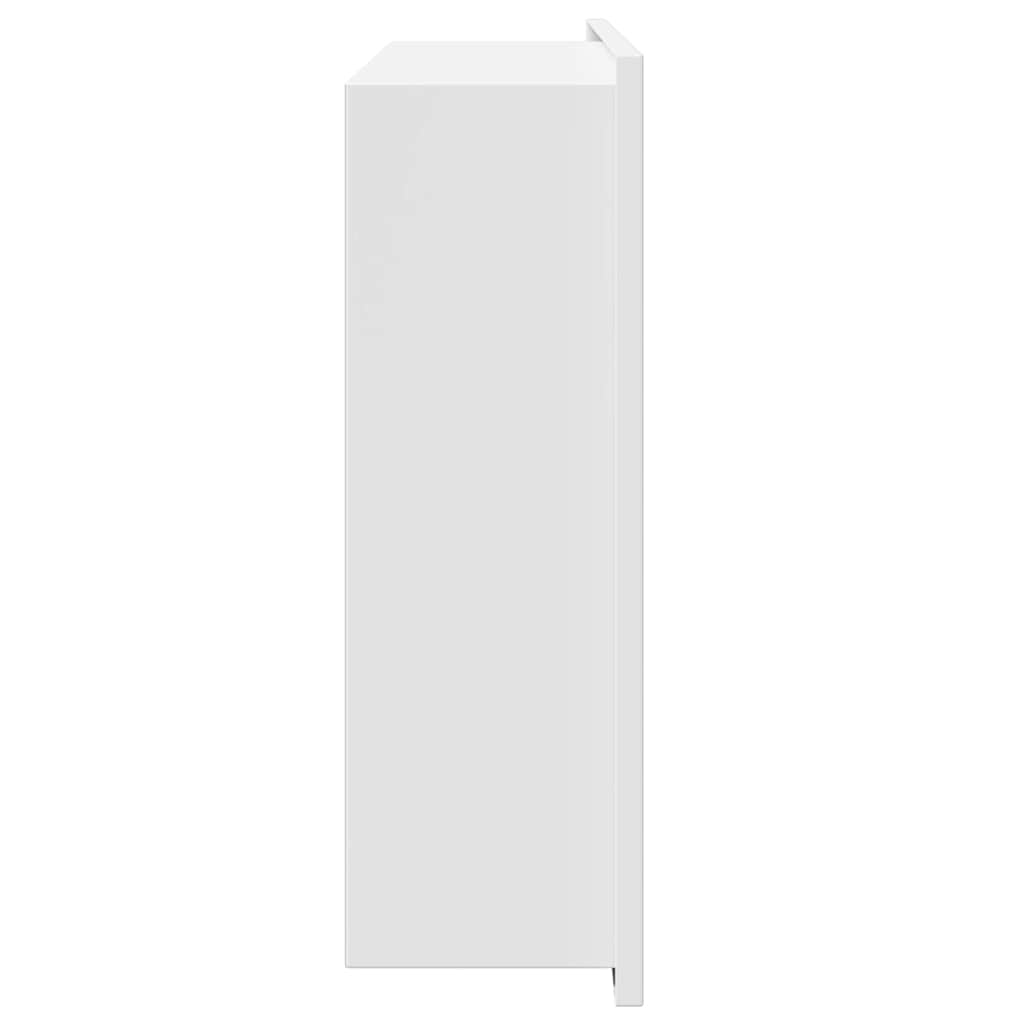 Zuhany Niche Fehér 45 x 30 x 9,5 cm Rozsdamentes acél