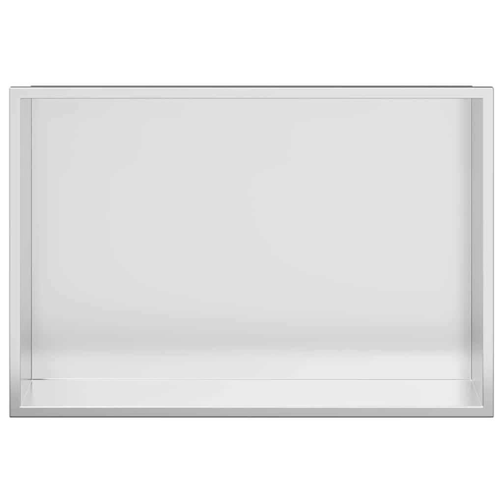 Zuhany Niche Ezüst 45 x 30 x 9,5 cm Rozsdamentes Acél