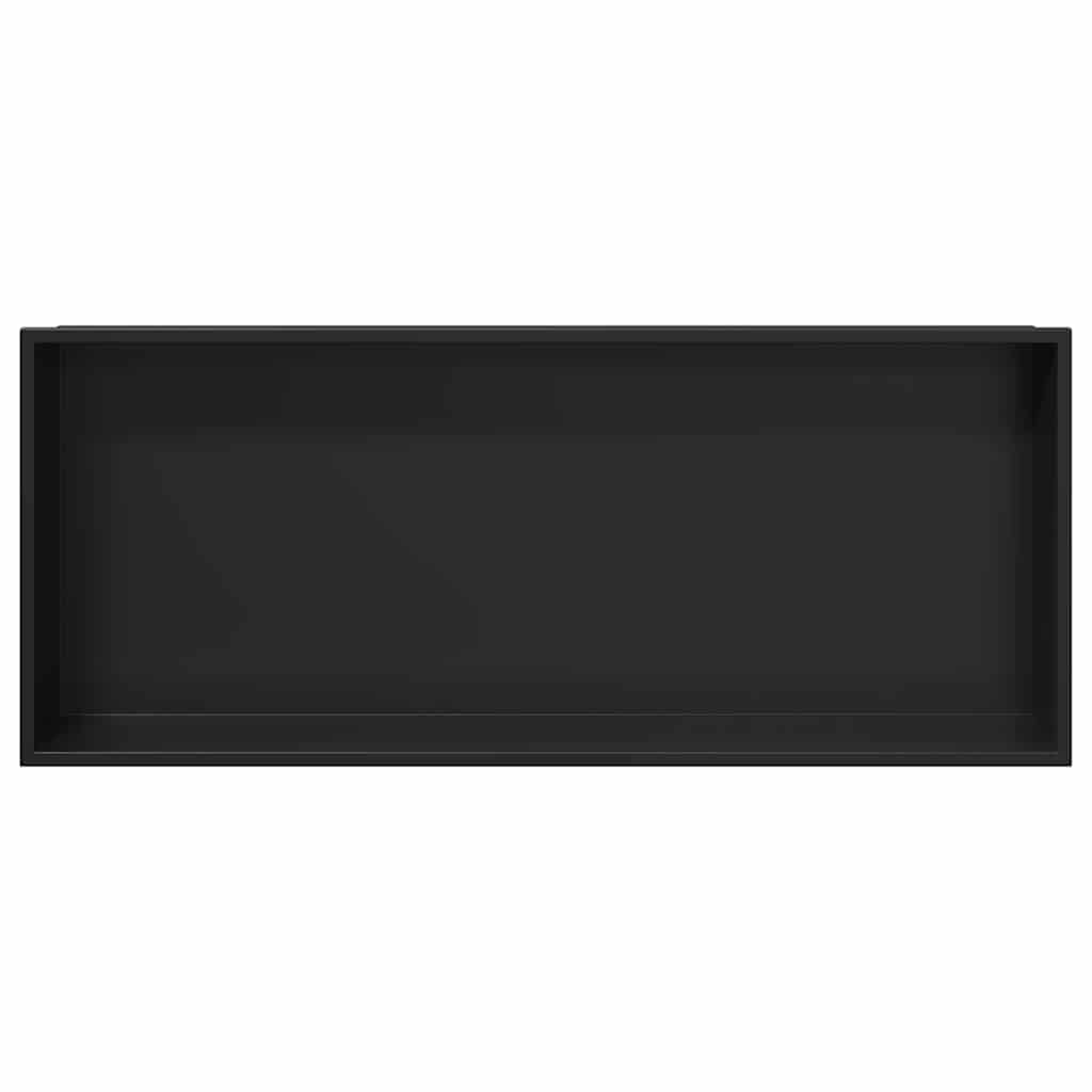 Zuhany Niche Fekete 75 x 30 x 9,5 cm Rozsdamentes Acél