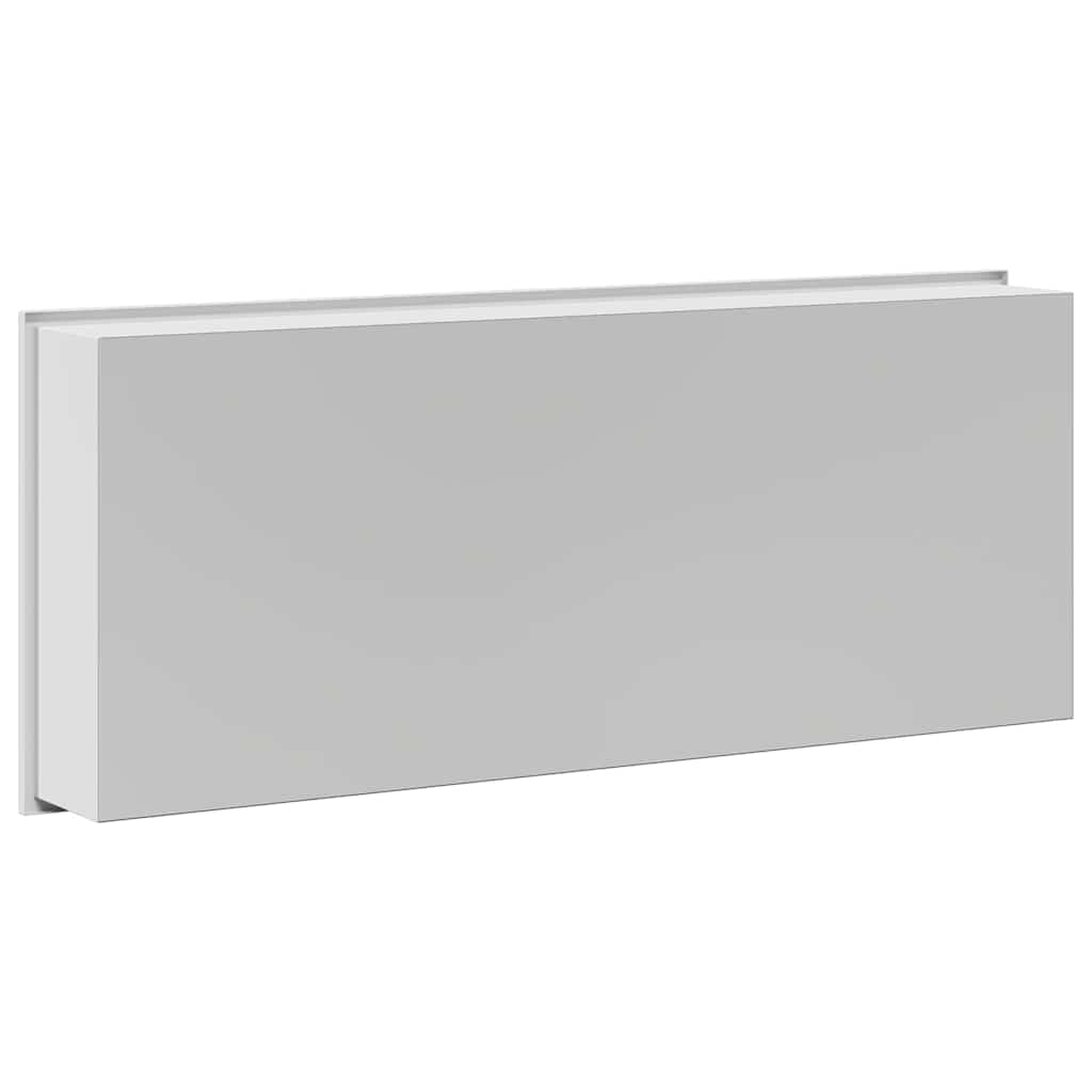Zuhany Niche Fehér 75 x 30 x 9,5 cm Rozsdamentes Acél