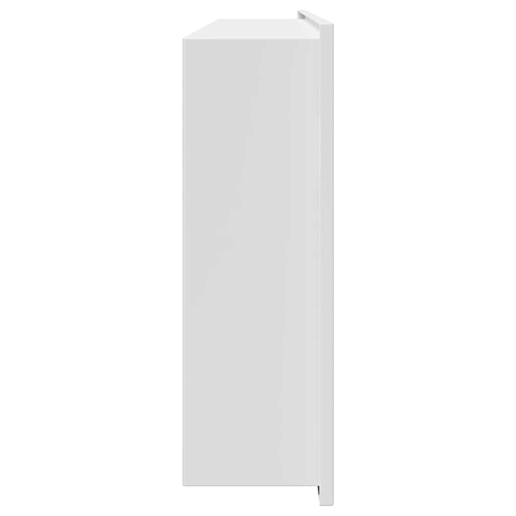 Zuhany Niche Fehér 75 x 30 x 9,5 cm Rozsdamentes Acél
