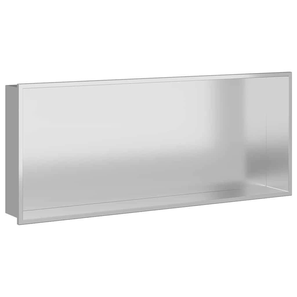 Zuhany Niche Ezüst 75 x 30 x 9,5 cm Rozsdamentes Acél