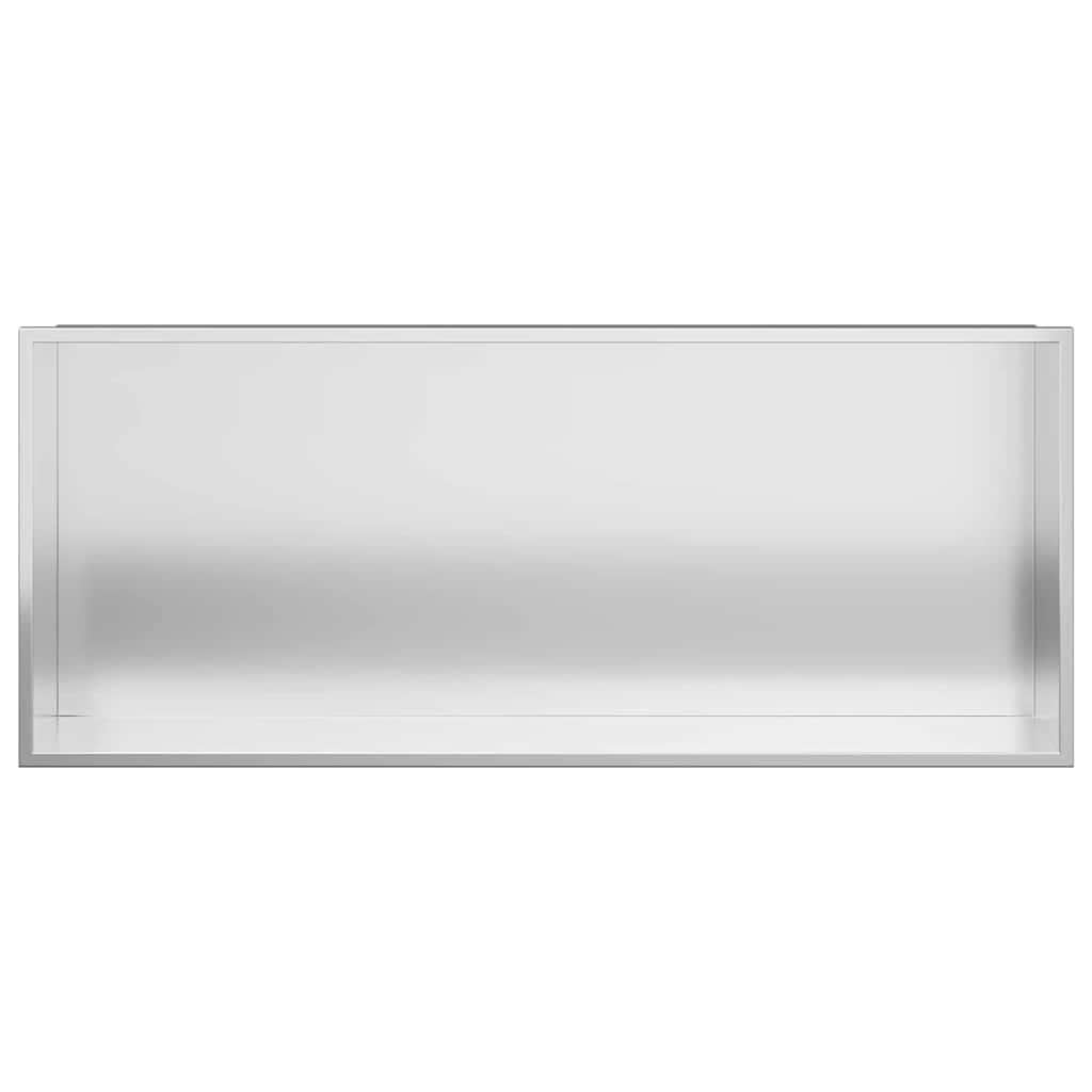 Zuhany Niche Ezüst 75 x 30 x 9,5 cm Rozsdamentes Acél