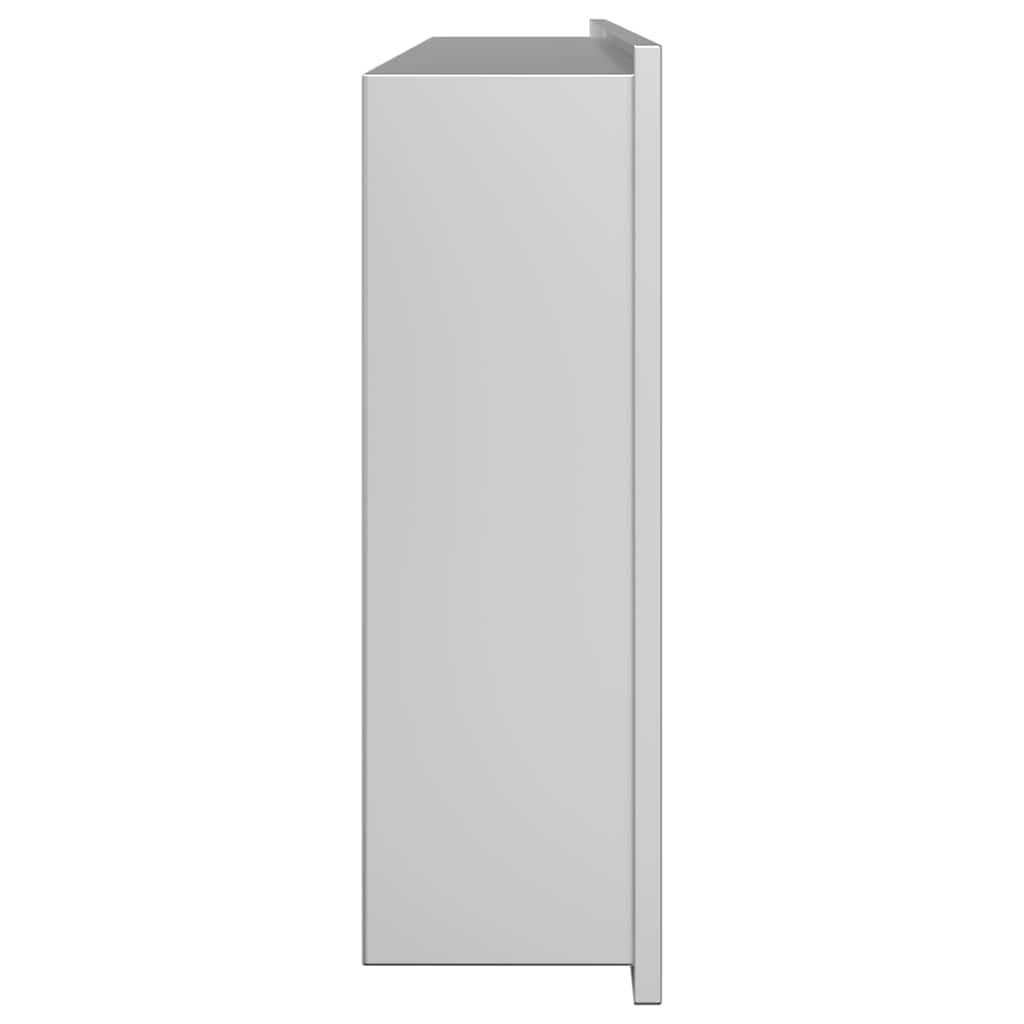 Zuhany Niche Ezüst 75 x 30 x 9,5 cm Rozsdamentes Acél