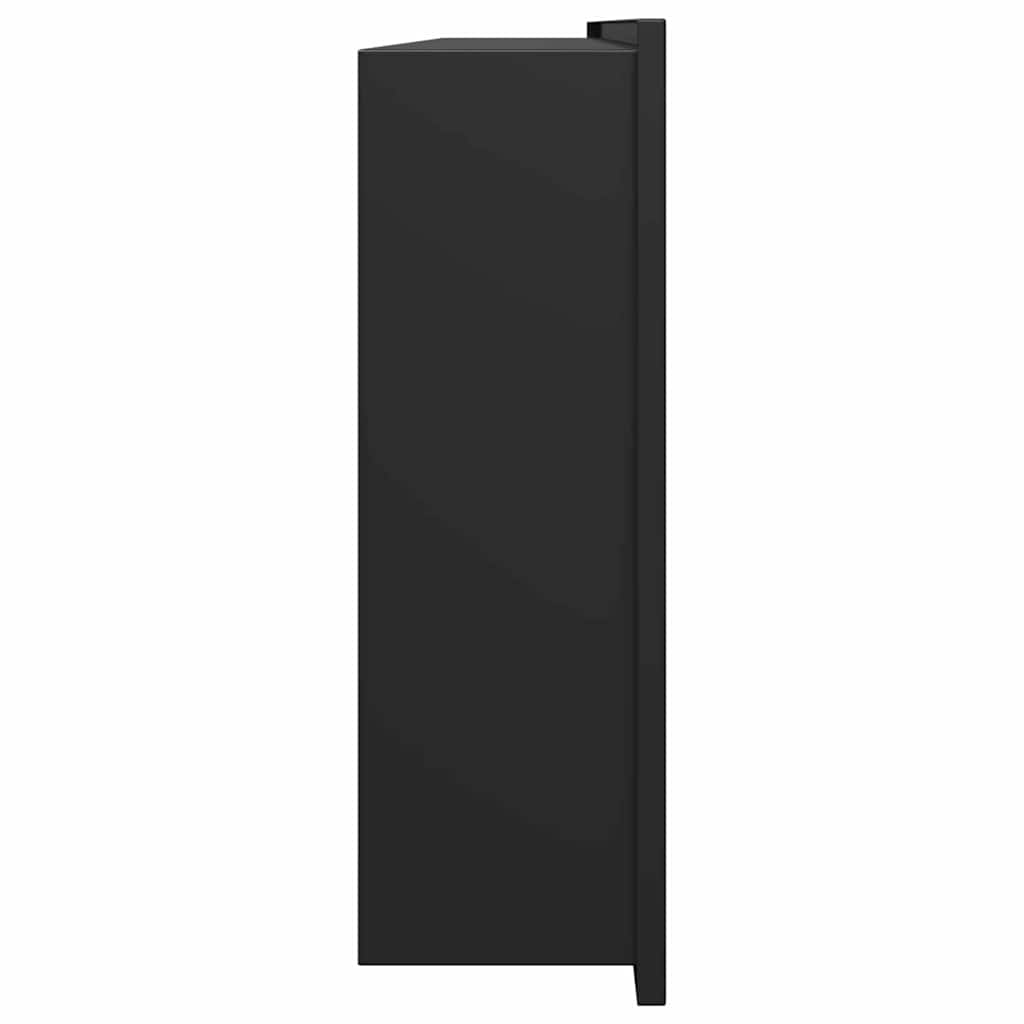 Zuhany Niche Fekete 90 x 30 x 9,5 cm Rozsdamentes Acél