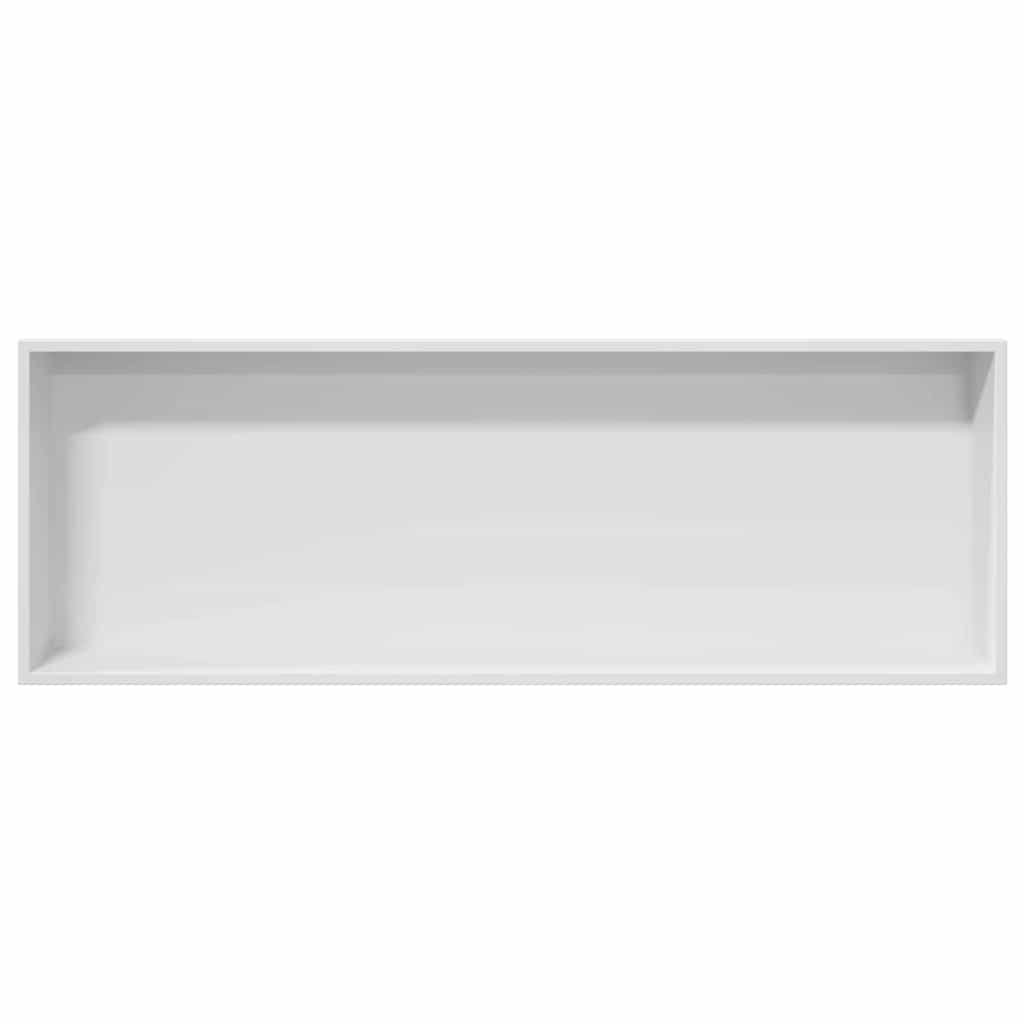 Zuhany Niche Fehér 90 x 30 x 9,5 cm Rozsdamentes Acél