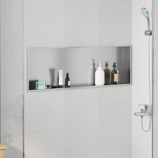 Zuhany Niche Ezüst 90 x 30 x 9,5 cm Rozsdamentes acél