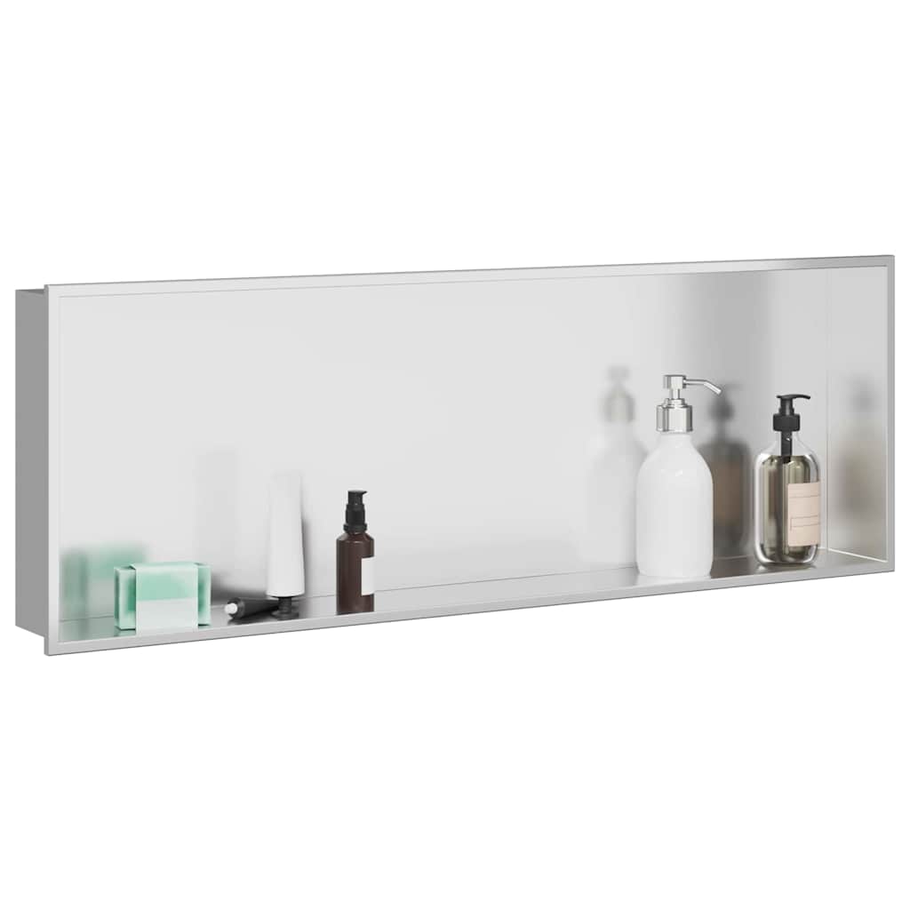 Zuhany Niche Ezüst 90 x 30 x 9,5 cm Rozsdamentes acél