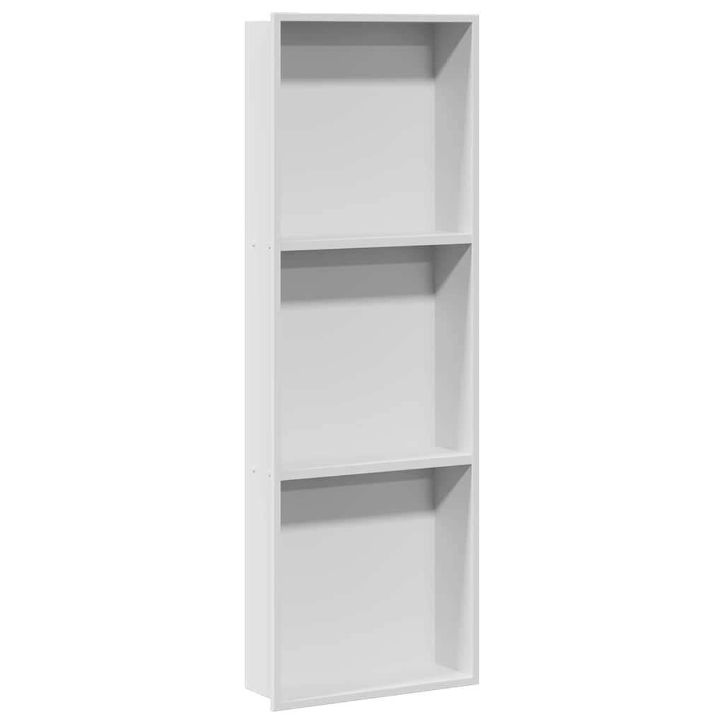 Zuhany Niche Fehér 90 x 30 x 9,5 cm Rozsdamentes Acél
