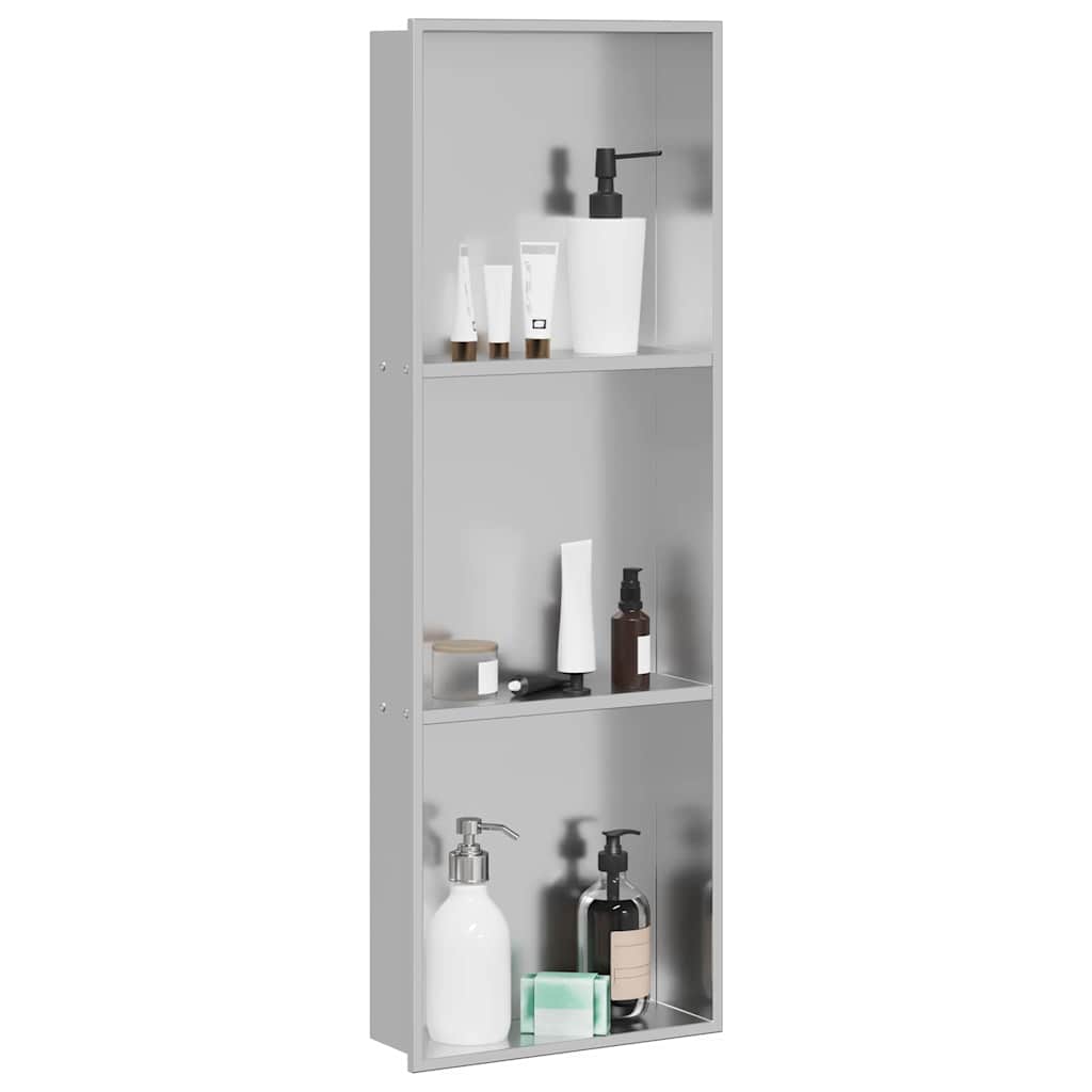 Zuhany Niche Ezüst 90 x 30 x 9,5 cm Rozsdamentes Acél