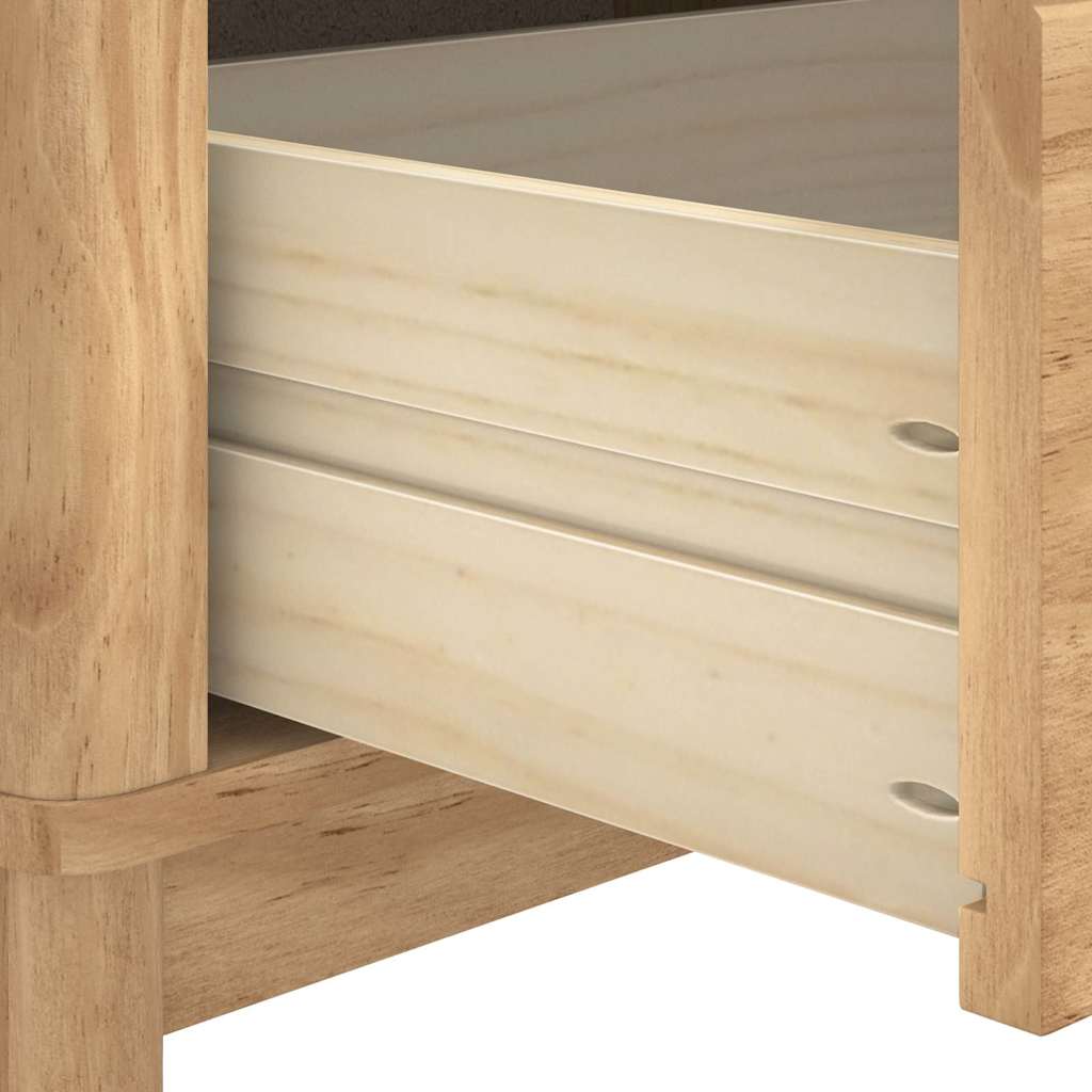Előszoba pad FLORO Faggyú barna 115 x 40 x 45 cm Tömör fenyőfa