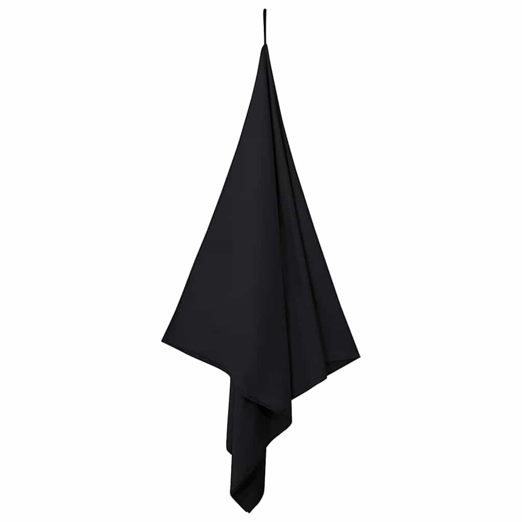 Sport Törölközők 2 pcs Fekete 180 x 90 cm