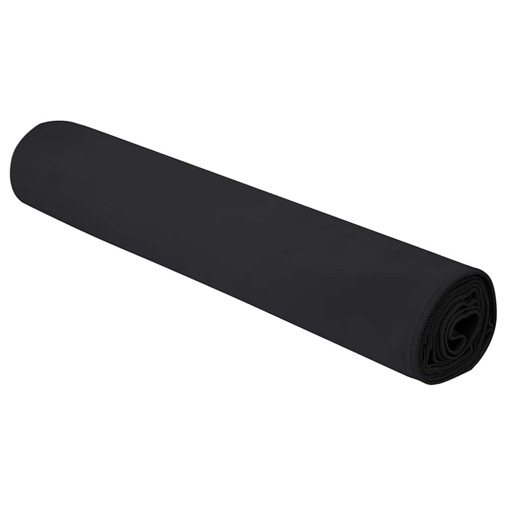Sport Törölközők 2 pcs Fekete 200 x 100 cm