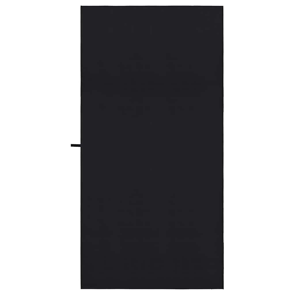 Sport Törölközők 2 pcs Fekete 200 x 100 cm