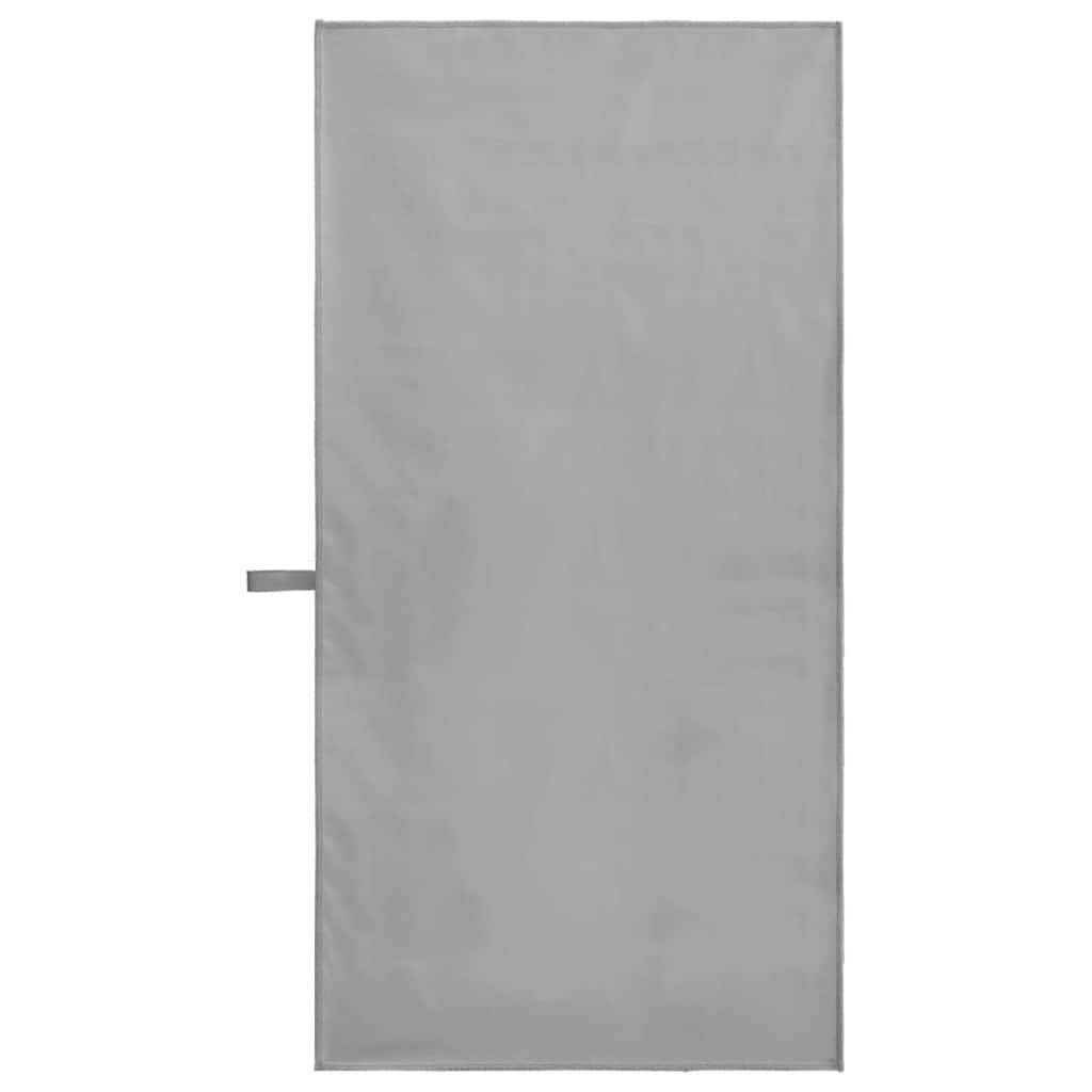 Sport Törölközők 2 pcs Sötétszürke 100 x 50 cm