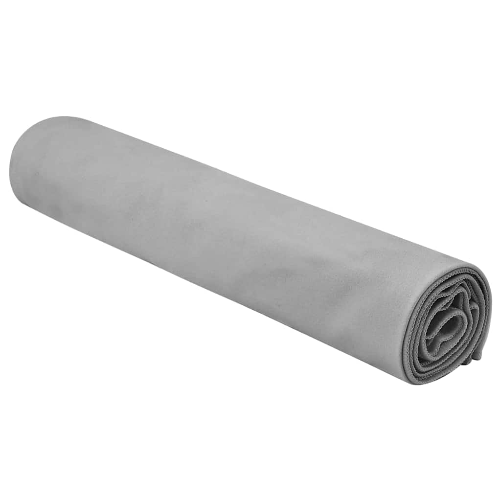 Sport Törölközők 2 pcs Sötétszürke 140 x 70 cm