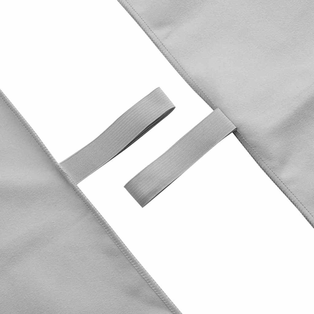 Sport Törölközők 2 pcs Szürke 100 x 50 cm
