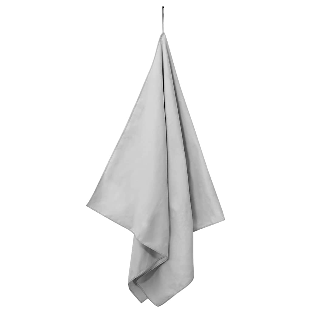 Sport Törölközők 2 pcs Szürke 140 x 70 cm