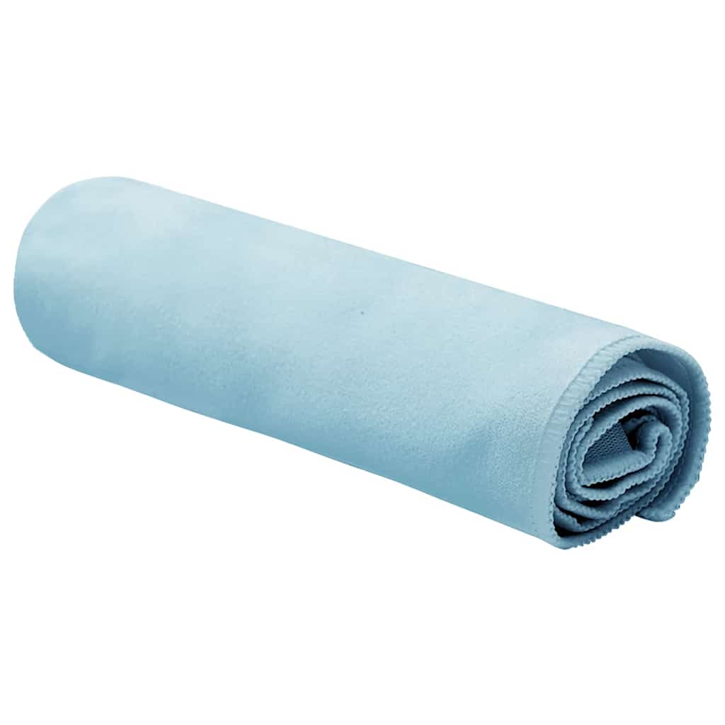 Sport Törölközők 2 pcs Kék 50 x 30 cm Poliészter és poliamid
