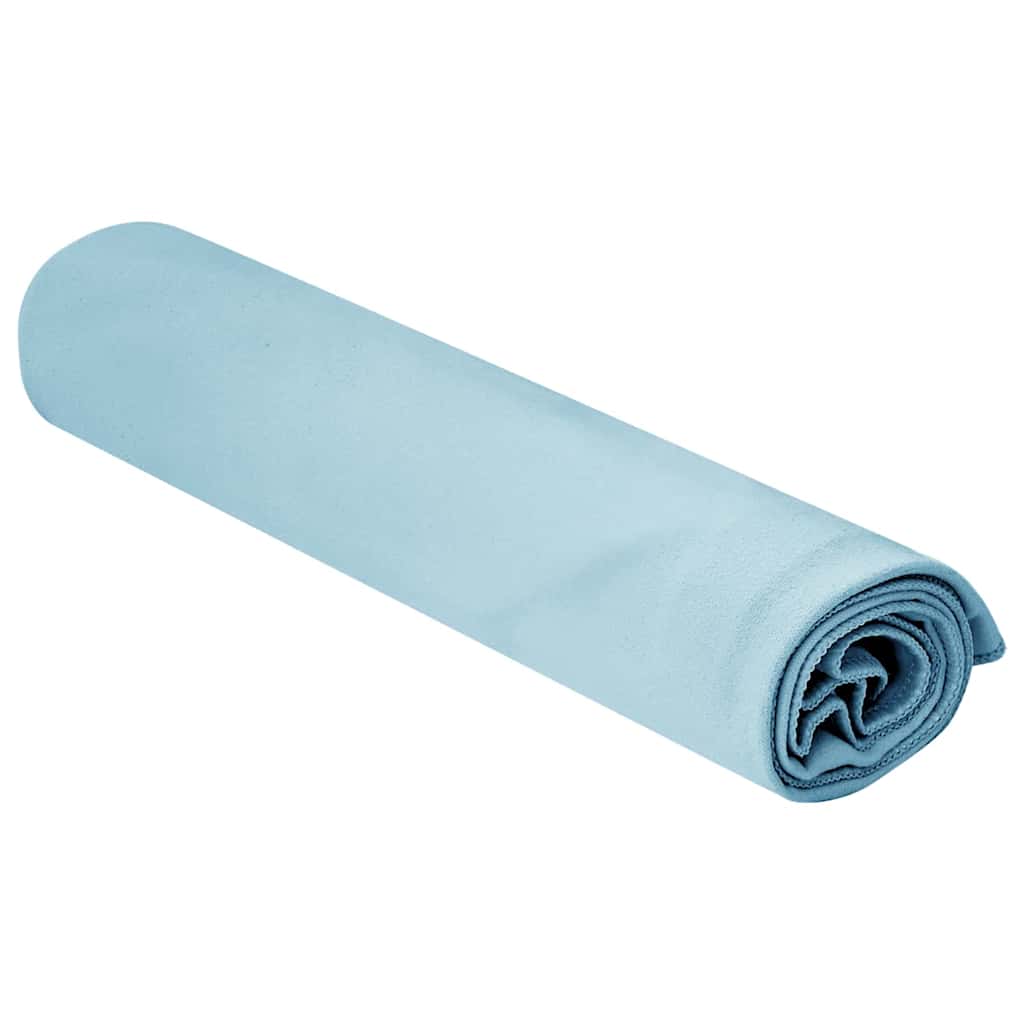 Sport Törölközők 2 pcs Kék 100 x 50 cm Poliészter és poliamid