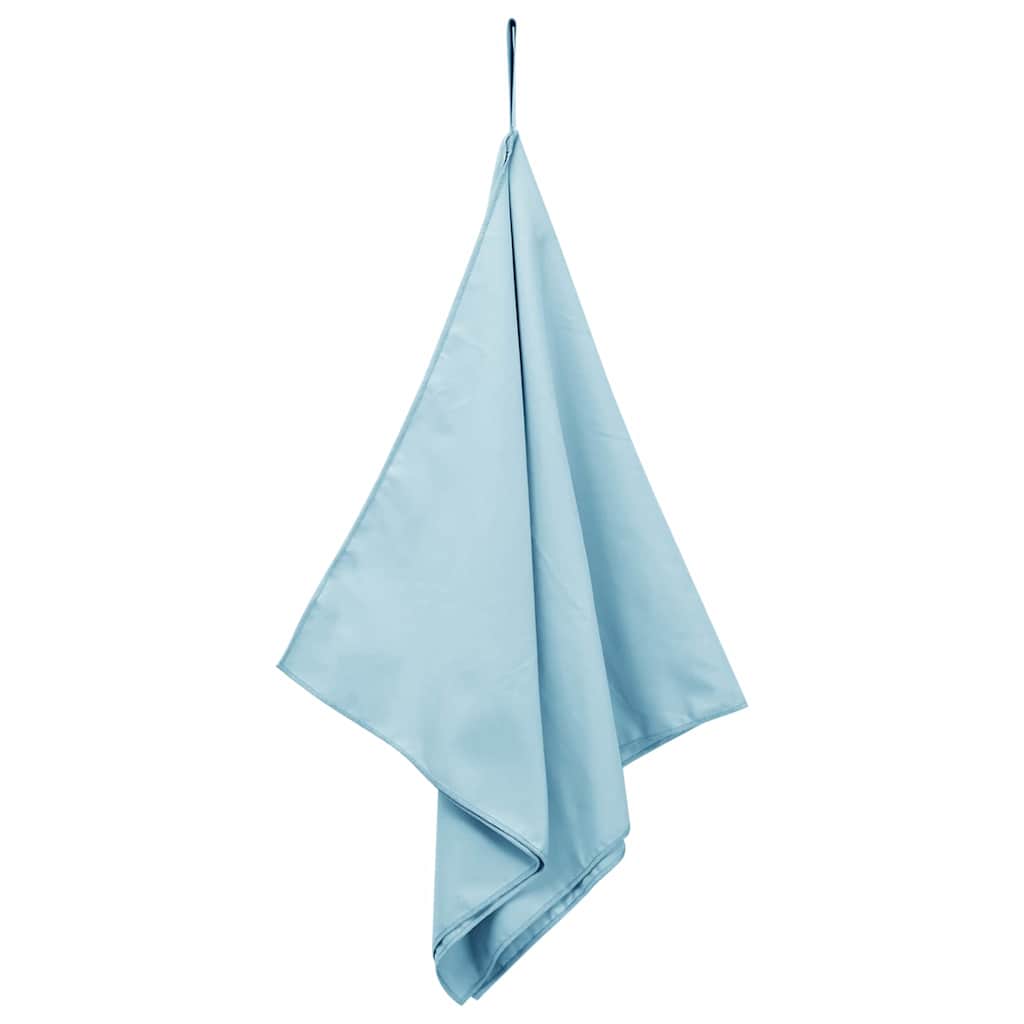 Sport Törölközők 2 pcs Kék 100 x 50 cm Poliészter és poliamid