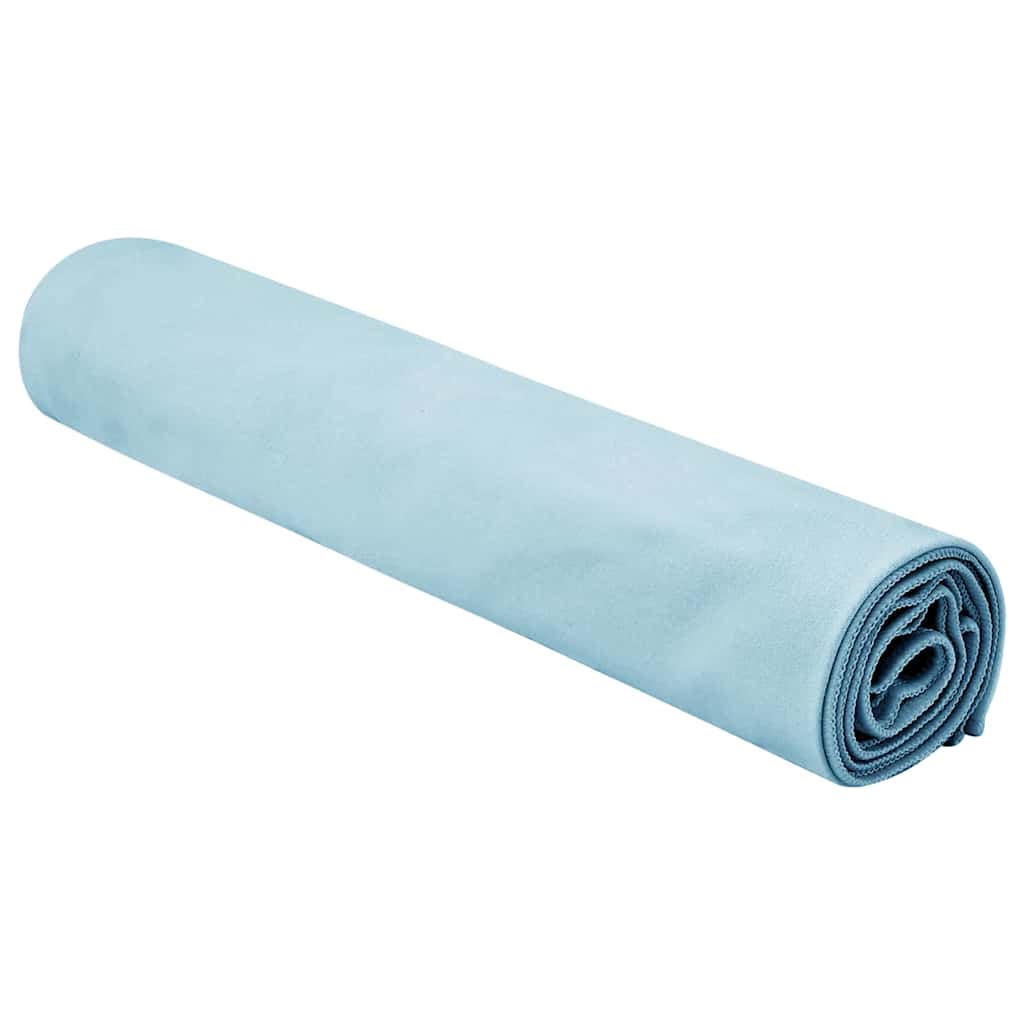Sport Törölközők 2 pcs Kék 140 x 70 cm Poliészter és poliamid