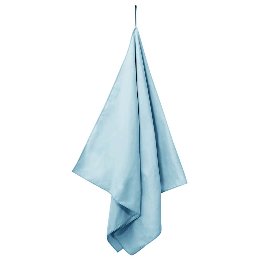 Sport Törölközők 2 pcs Kék 140 x 70 cm Poliészter és poliamid