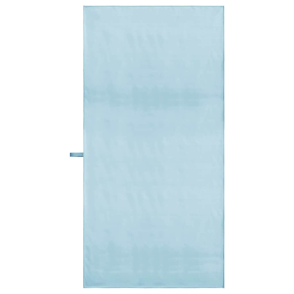 Sport Törölközők 2 pcs Kék 140 x 70 cm Poliészter és poliamid