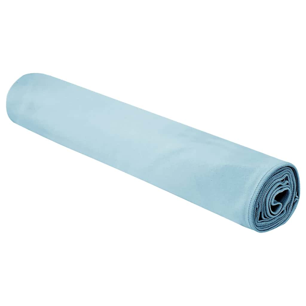 Sport Törölközők 2 pcs Kék 180 x 90 cm Poliészter és poliamid