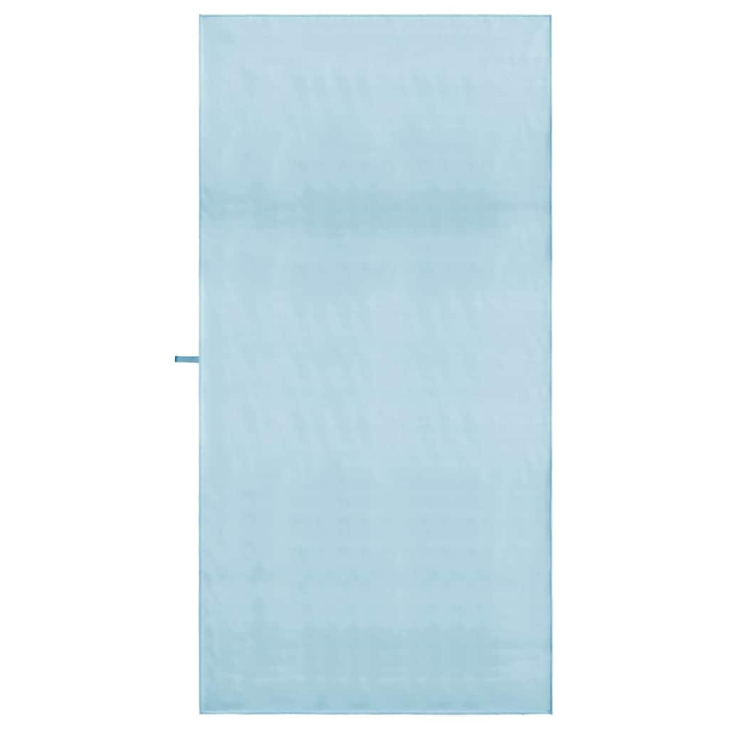 Sport Törölközők 2 pcs Kék 200 x 100 cm Poliészter és poliamid