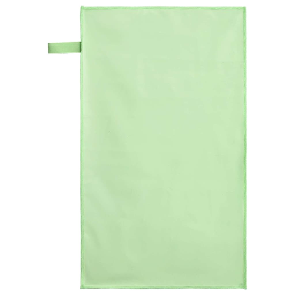 Sport Törölközők 2 pcs Zöld 50 x 30 cm Poliészter és poliamid