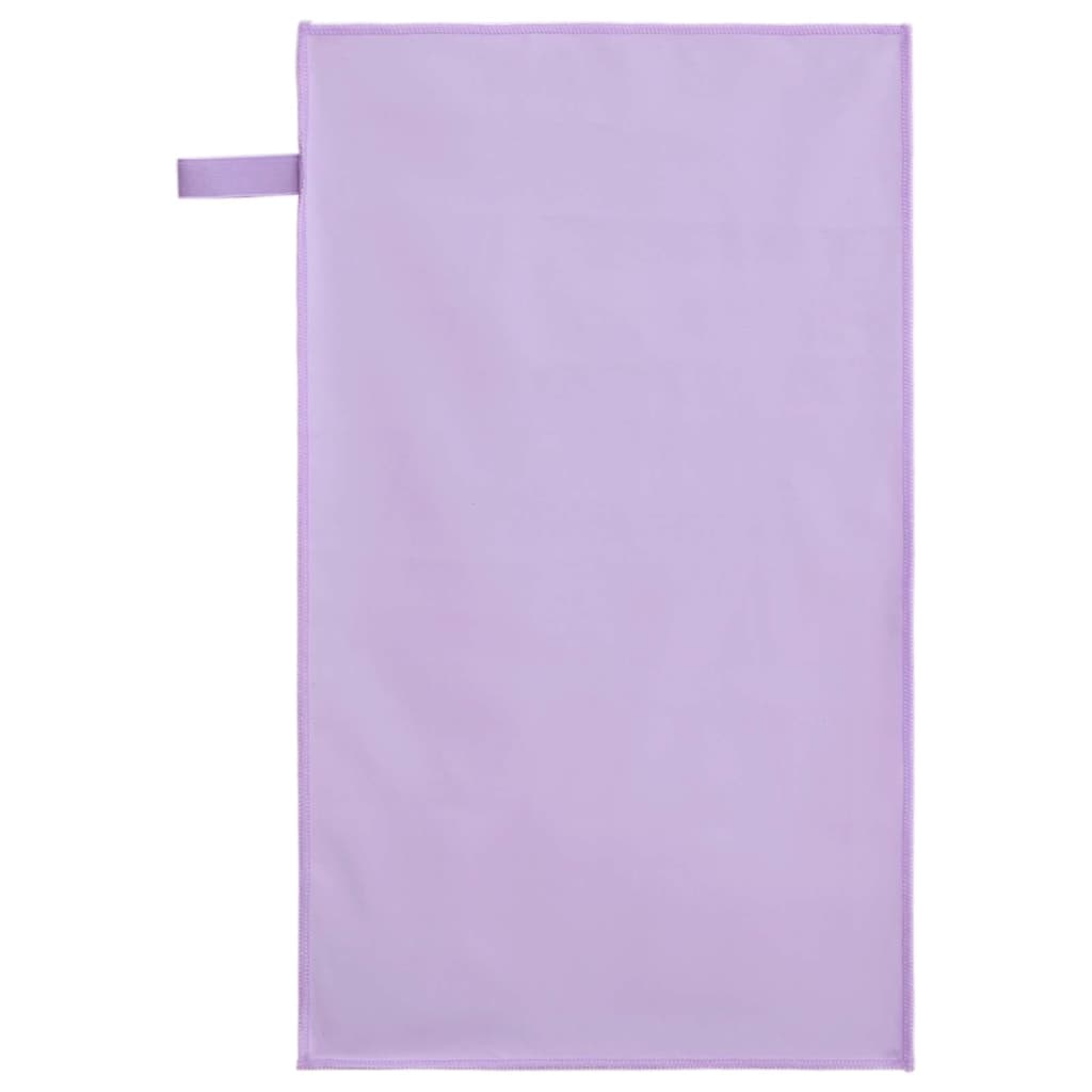 Sport Törölközők 2 pcs Lila 50 x 30 cm Poliészter és poliamid