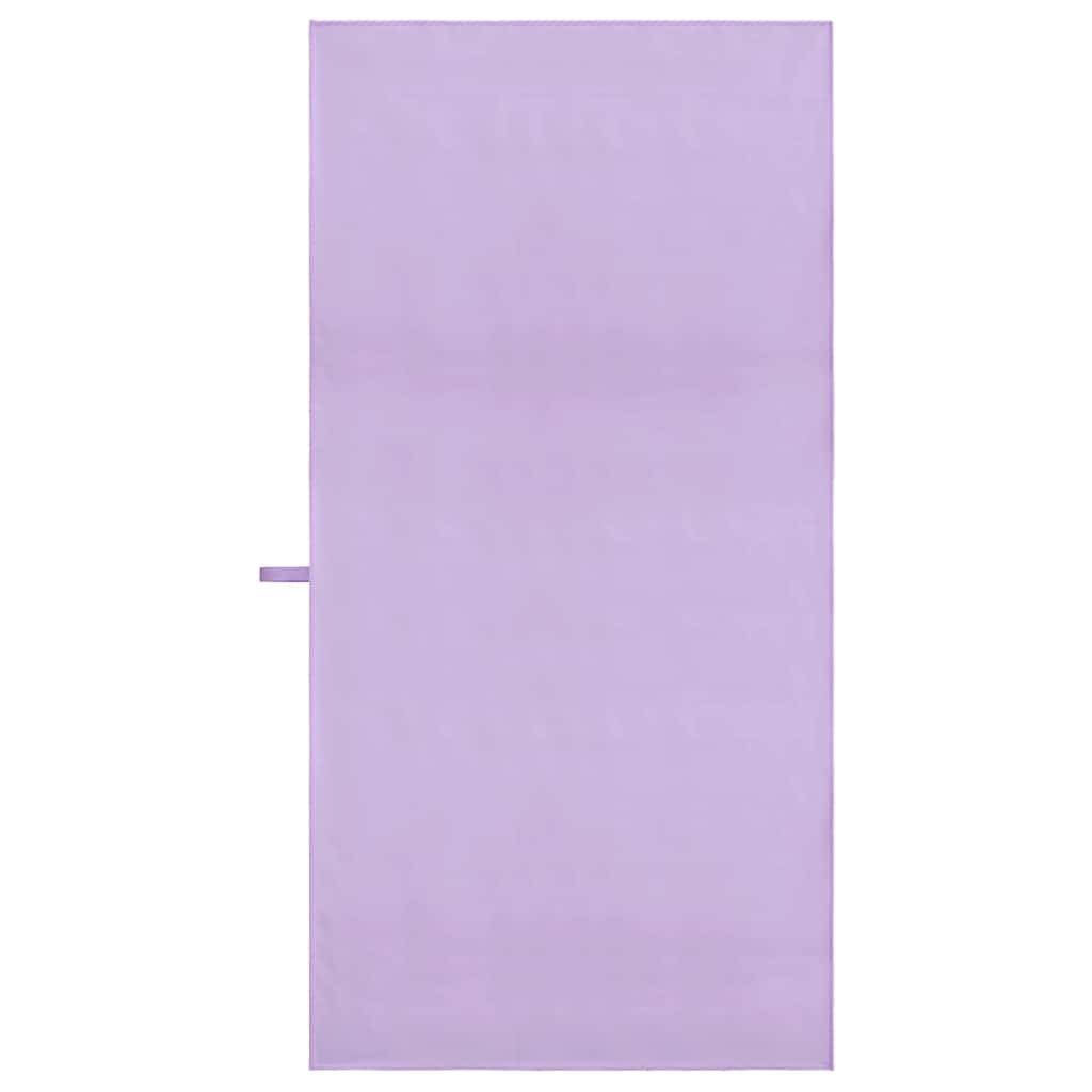 Sport Törölközők 2 pcs Lila 140 x 70 cm Poliészter és poliamid