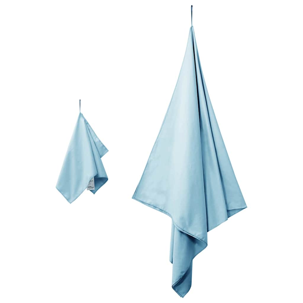 Sporttörölköző Szett 2 pcs Kék szövet