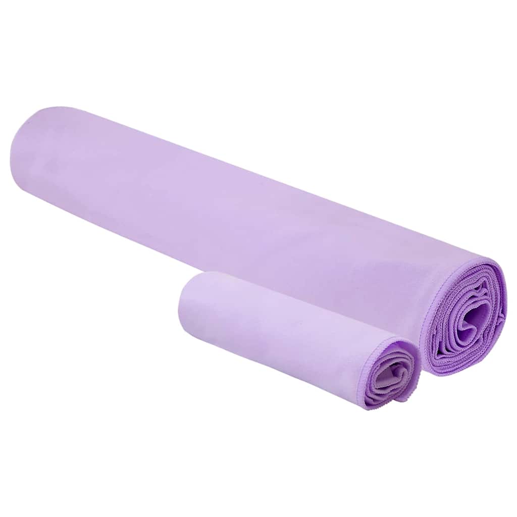 Sporttörölköző Szett 2 pcs Lila szövet