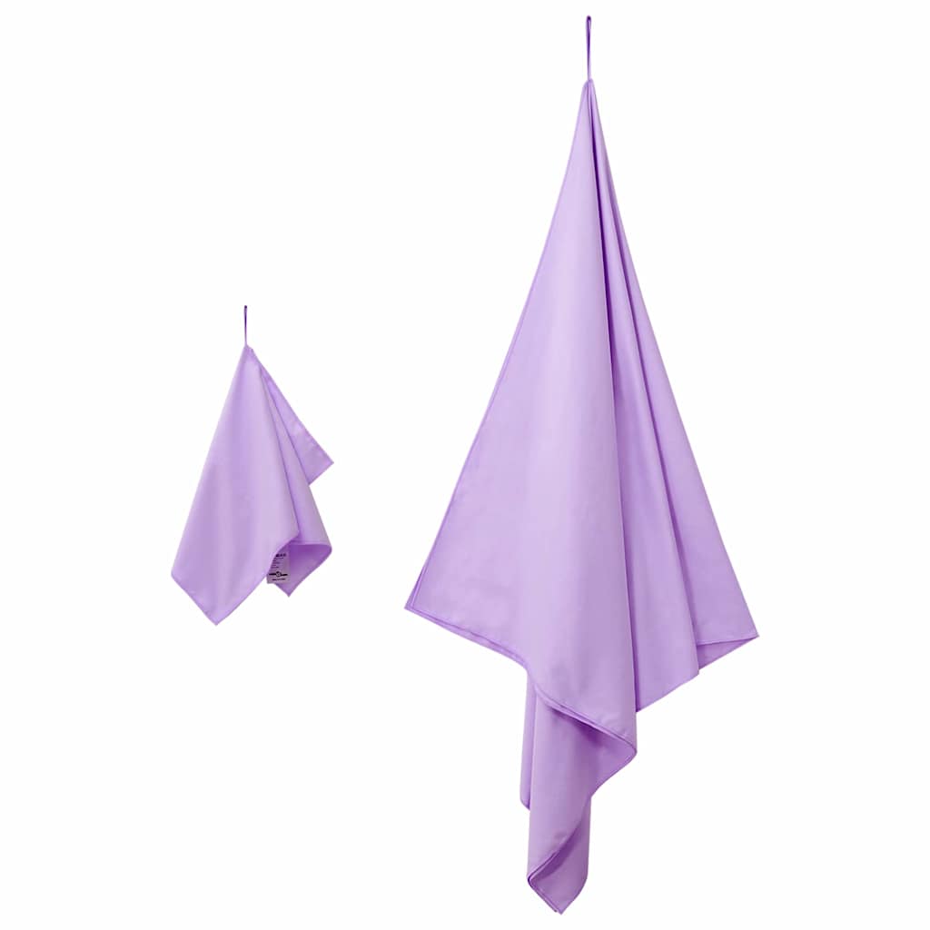 Sporttörölköző Szett 2 pcs Lila szövet