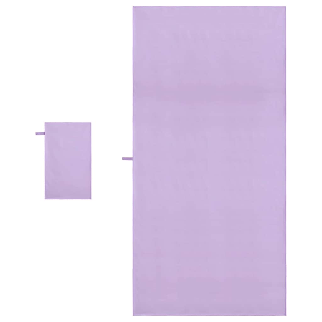 Sporttörölköző Szett 2 pcs Lila szövet