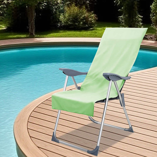 Kültéri Szék Törölközők 2 pcs Zöld 130 x 60 cm