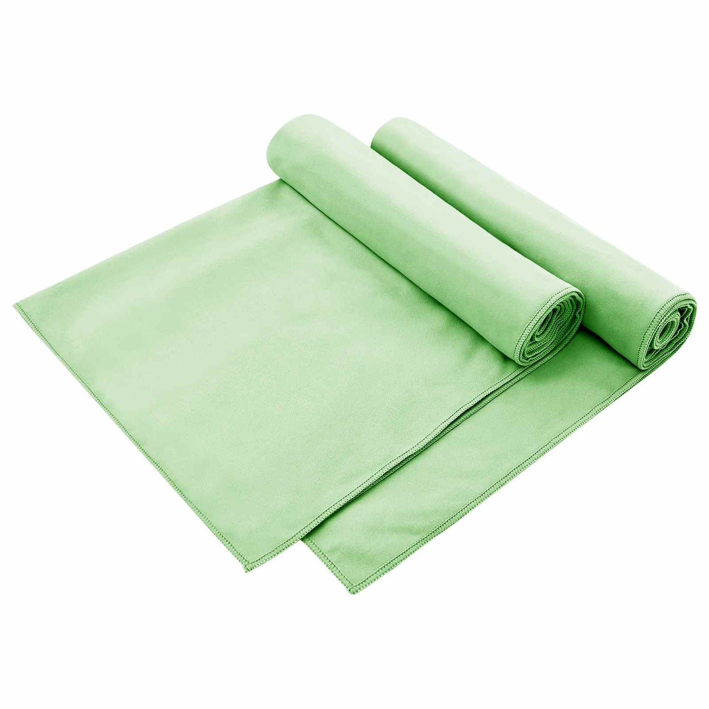 Kültéri Szék Törölközők 2 pcs Zöld 130 x 60 cm