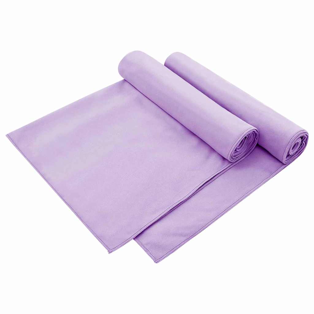 Kültéri Szék Törölközők 2 pcs Lila 130 x 60 cm