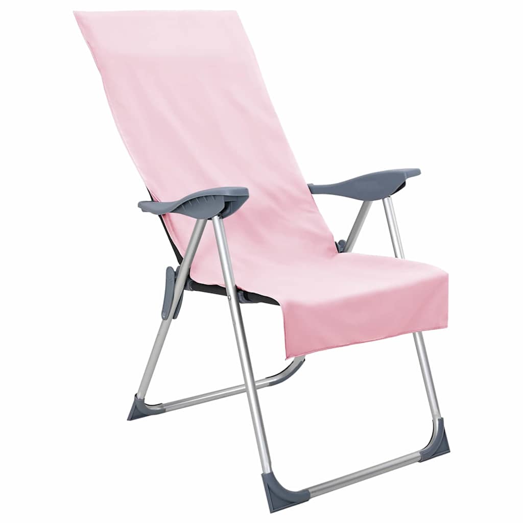 Kültéri Szék Törölközők 2 pcs Rózsaszín 130 x 60 cm