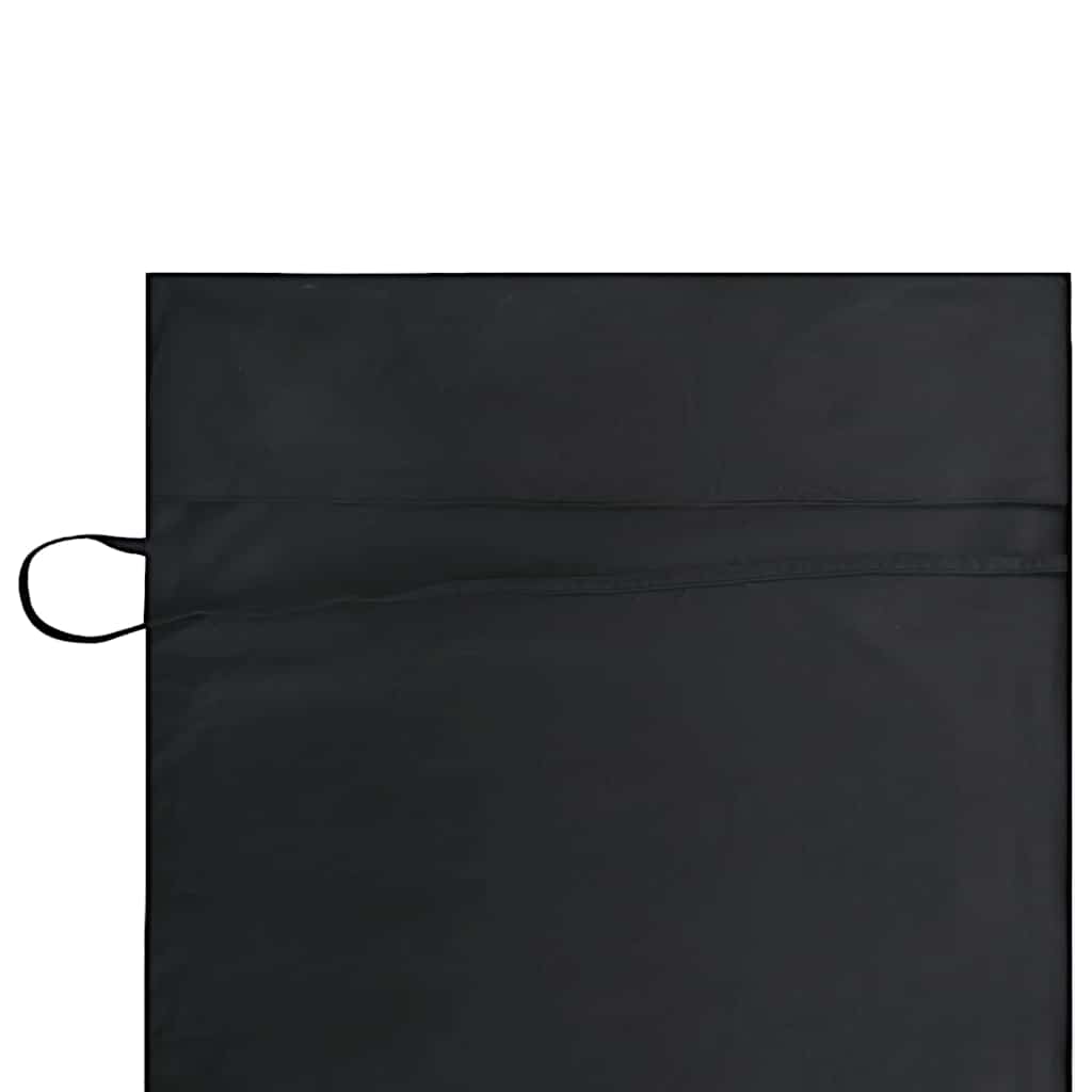 Napozó törölközők 2 db Fekete 210 x 75 cm